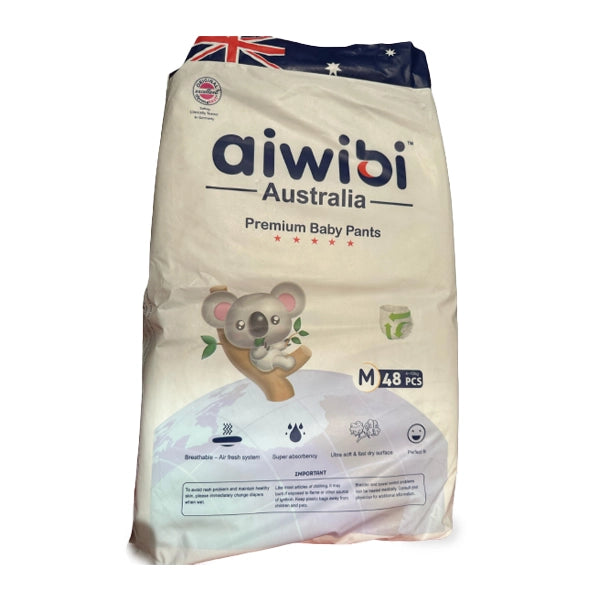 aiwibi Australia Premium Baby Diaper 48 PCS
